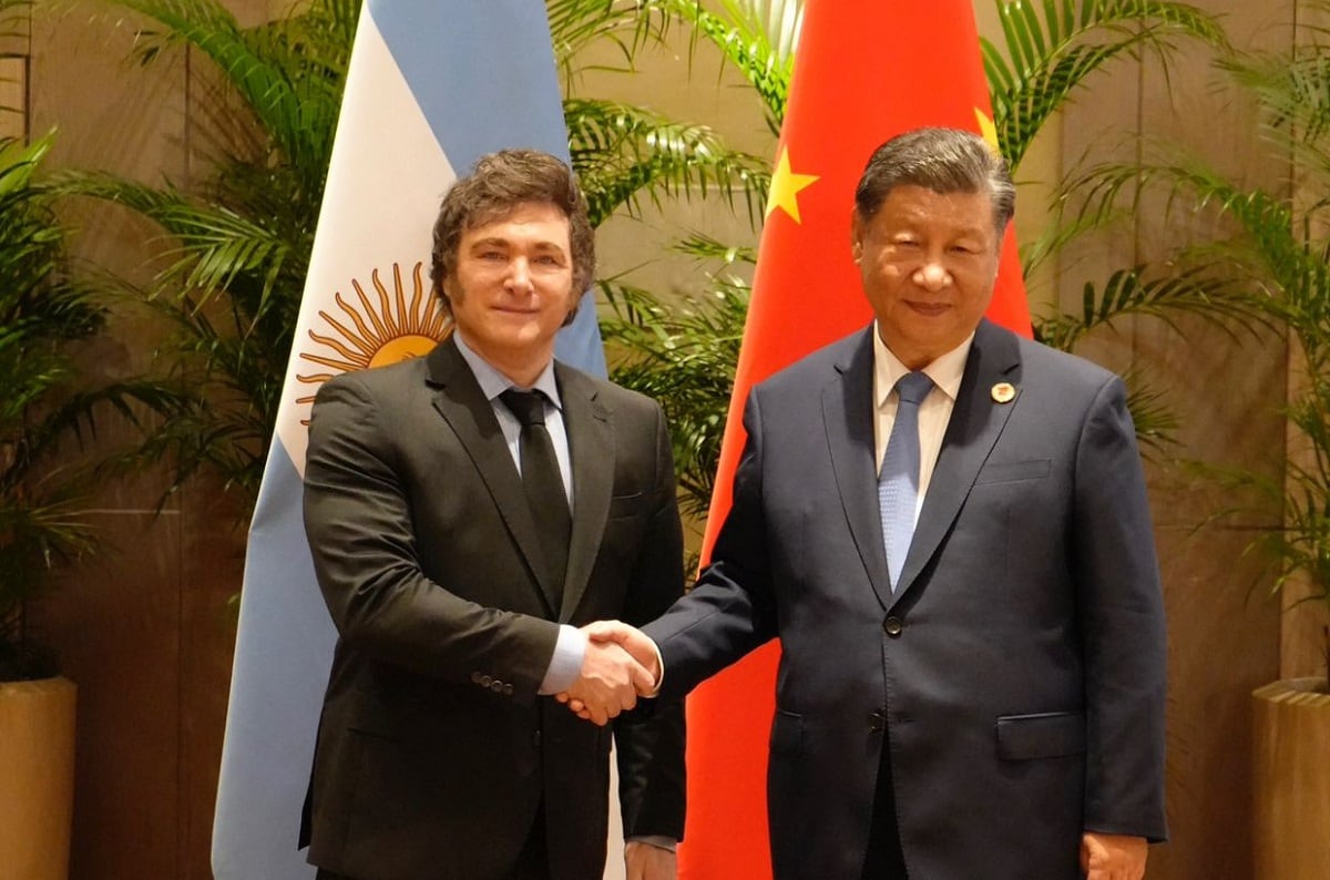 Javier Milei se reunió con Xi Jinping para profundizar las relaciones con China (Instagram)