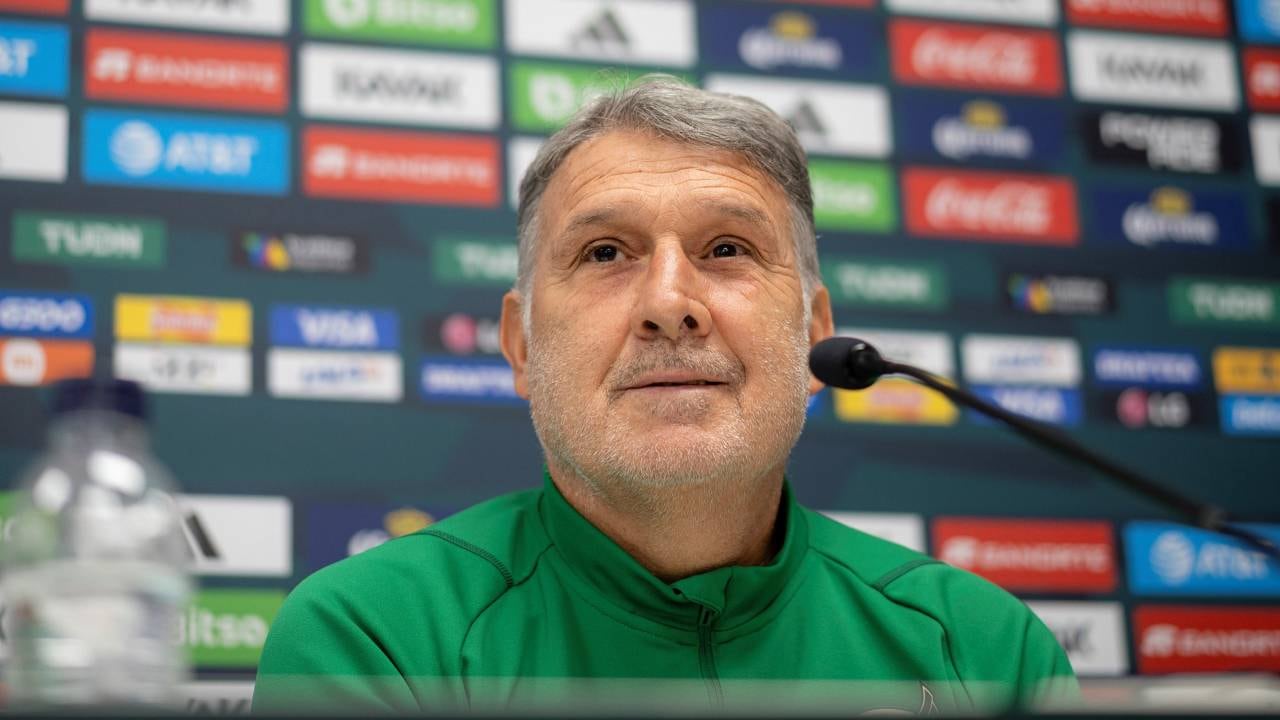 Gerardo Martino es el director técnico de la Selección de México.