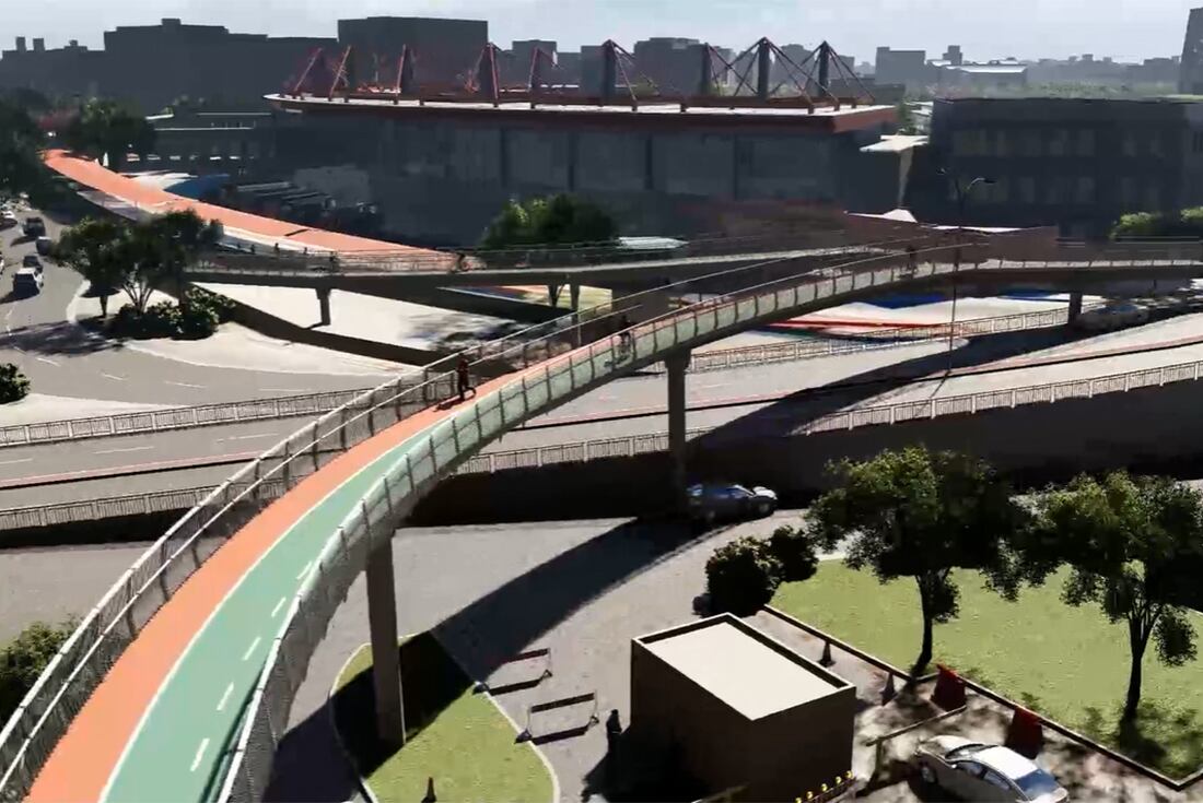 Contará con cinco puntos de acceso: Acceso Parque Sarmiento, Acceso Terminal de Ómnibus 1, Acceso Hombre Urbano, Acceso Costanera Norte y Acceso Barrio Juniors. (Municipalidad de Córdoba)