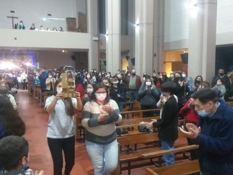 La primera misa se realizó en la Catedral