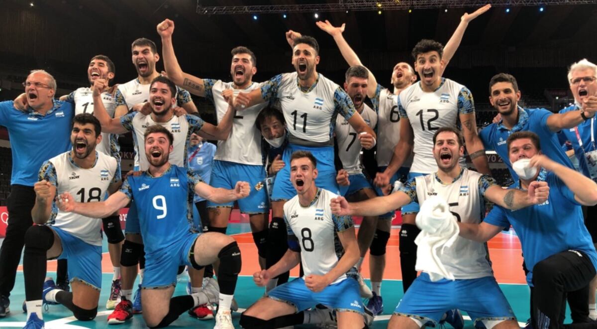 Argentina le ganó un partidazo a Italia y clasificó a semifinales de vóley en los Juegos Olímpicos