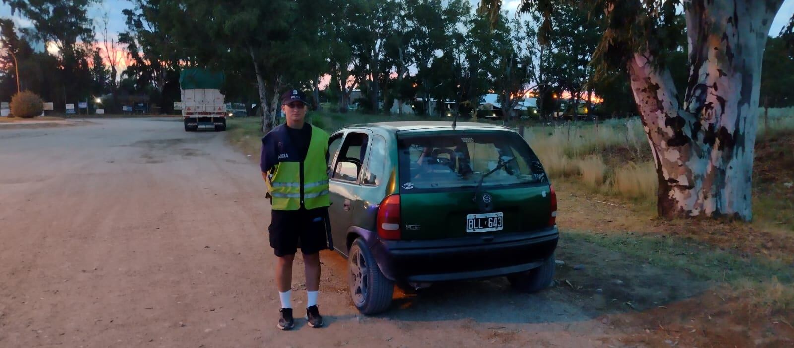 Control policial en Pehuen Co: una alcoholemia positiva y 17 infracciones