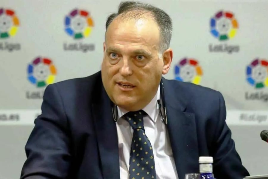 Javier Tebas, presidente de LaLiga