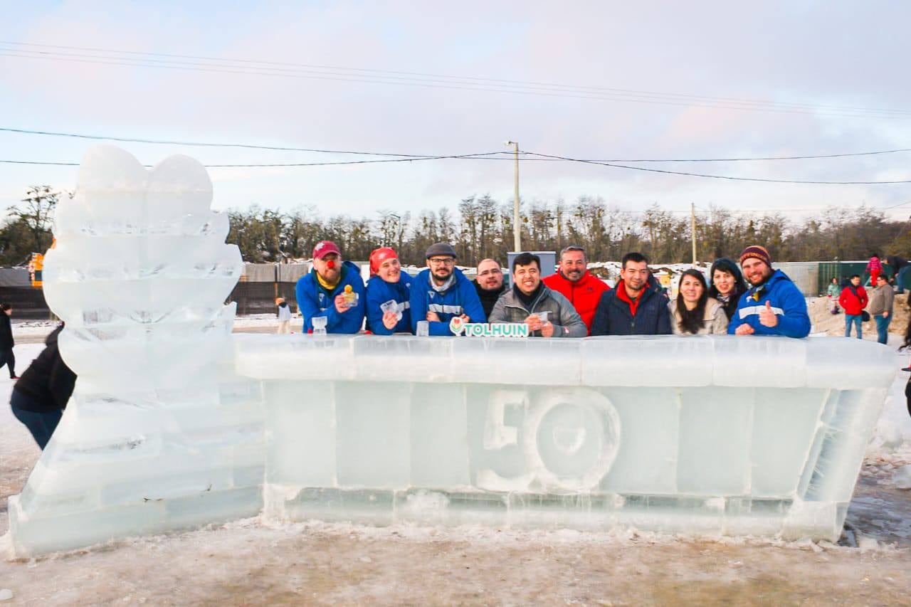 Tolhuin: premiación del 11° Festival de Esculturas en Hielo