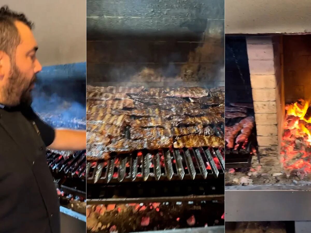 Asado en el predio Lionel Messi