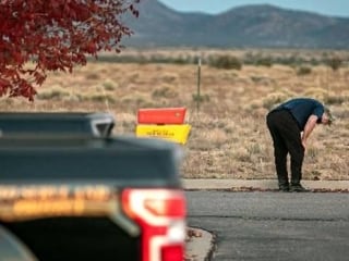 Las primeras fotos de Alec Baldwin tras el accidente.