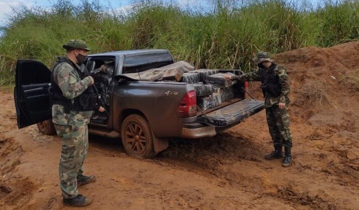 Secuestran importante cargamento de marihuana en Eldorado.