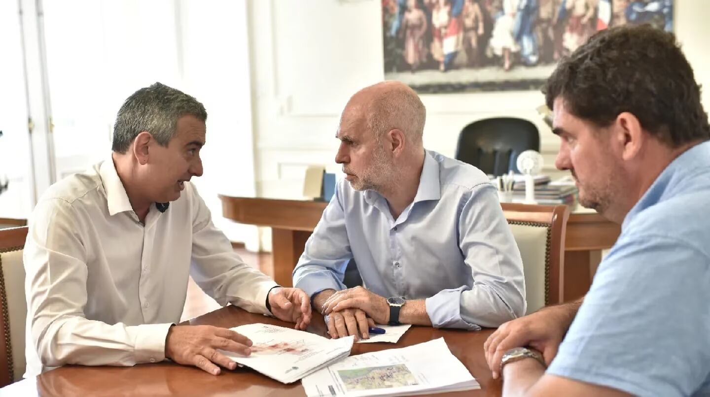 Pablo Javkin recibió a Horacio Rodríguez Larreta dos días después de la balacera en el supermercado de la familia de Antonela Roccuzzo.