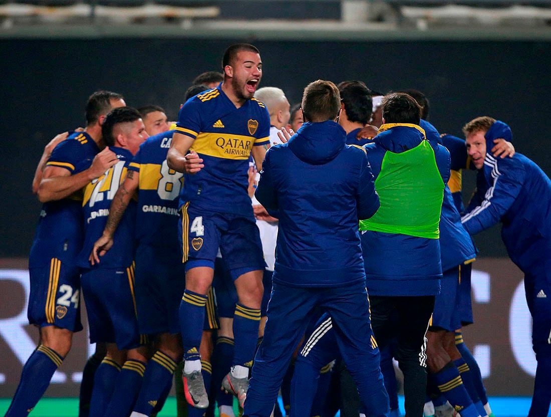 Las mejores fotos del Superclásico de la Copa Argentina.