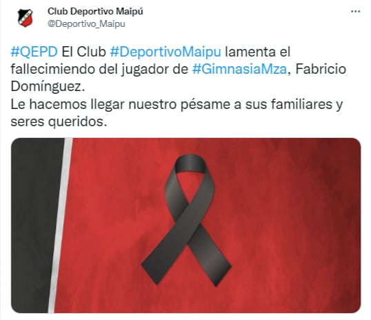 Despedida a Fabricio Domínguez.