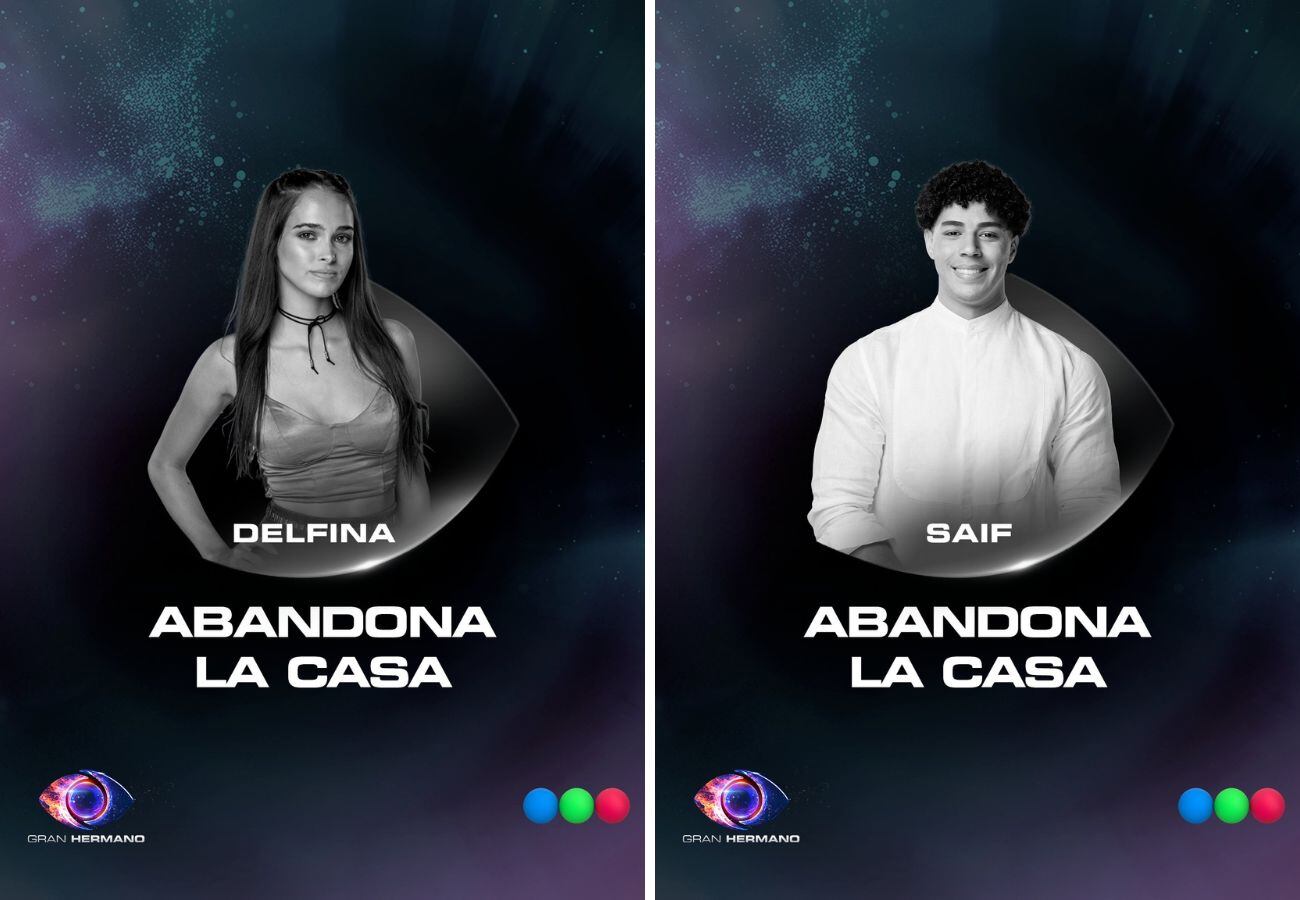 Delfina y Saif fueron los dos eliminados de Gran Hermano 2025