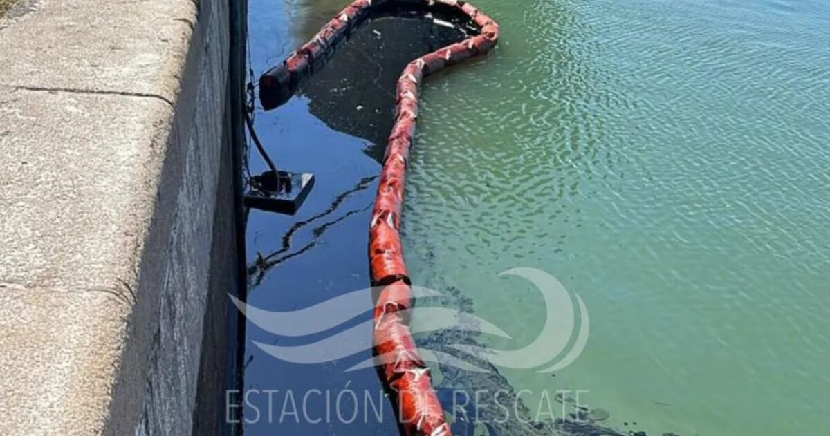 Denuncian un nuevo derrame de hidrocarburos en Puerto Belgrano
