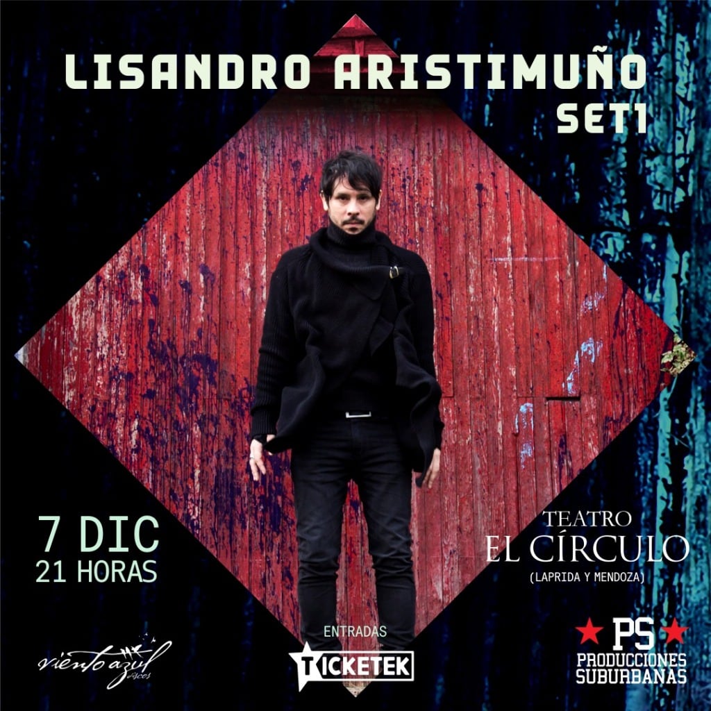 Lisandro Aristimuño se presenta en Rosario