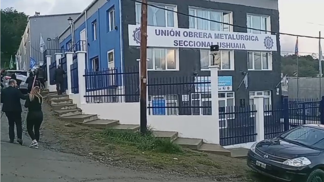 El Gimnasio de la sede de la UOM fue el epicentro de los festejos.