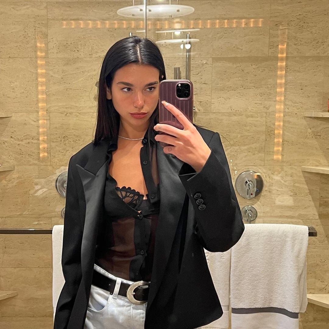 Dua Lipa y su photo dump