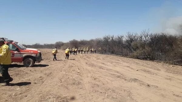 Incendios en el norte de San Luis