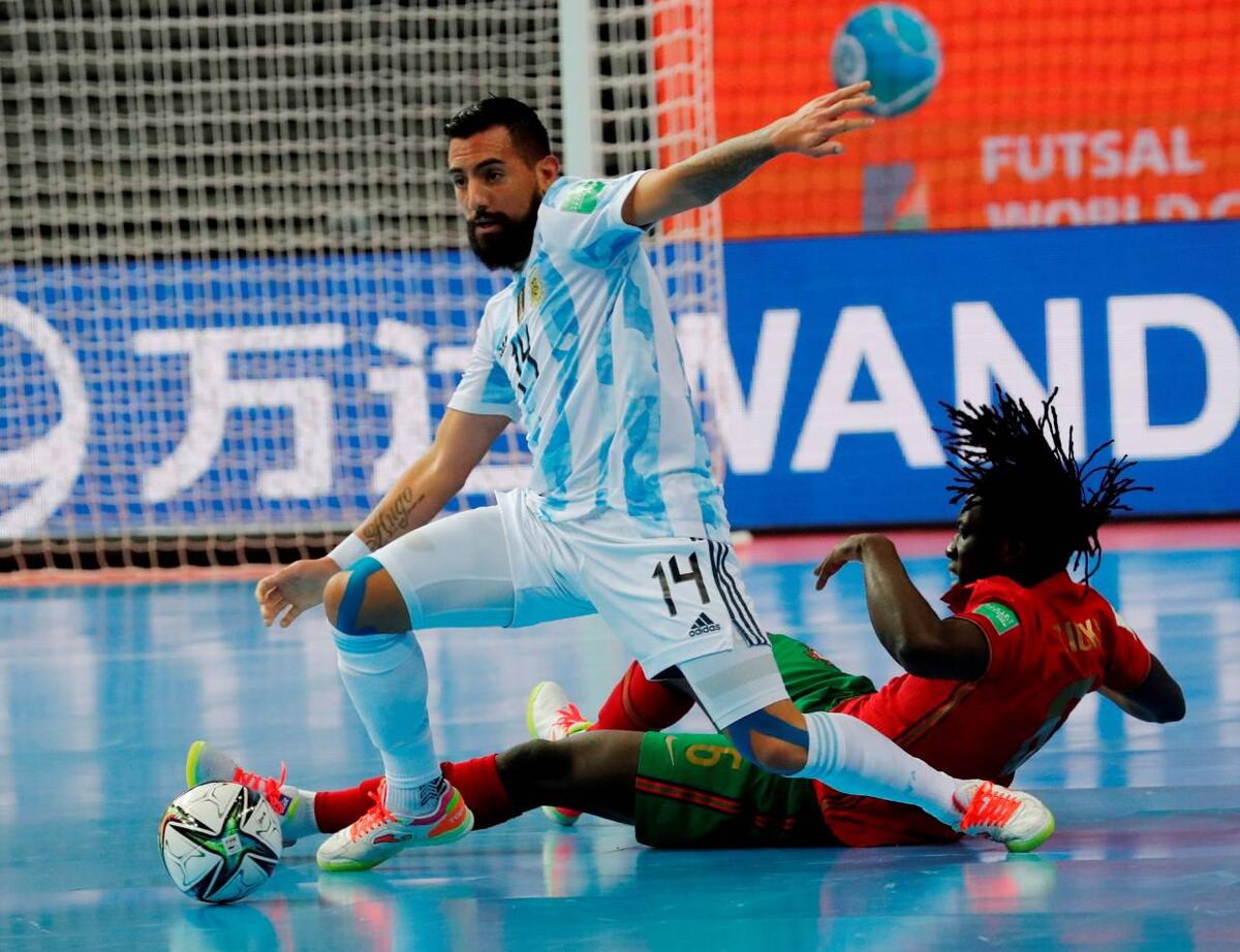 Argentina perdió 2 a 1 ante Portugal en la final del Mundial de futsal