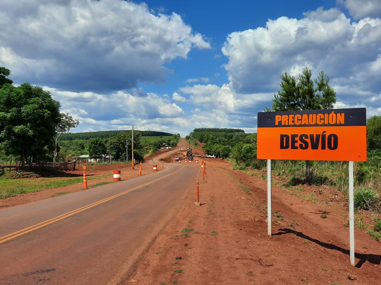 Vialidad construye un puente nuevo en la Ruta Provincial 19