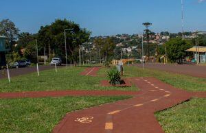 Oberá: modernizan la avenida Picada Vieja.