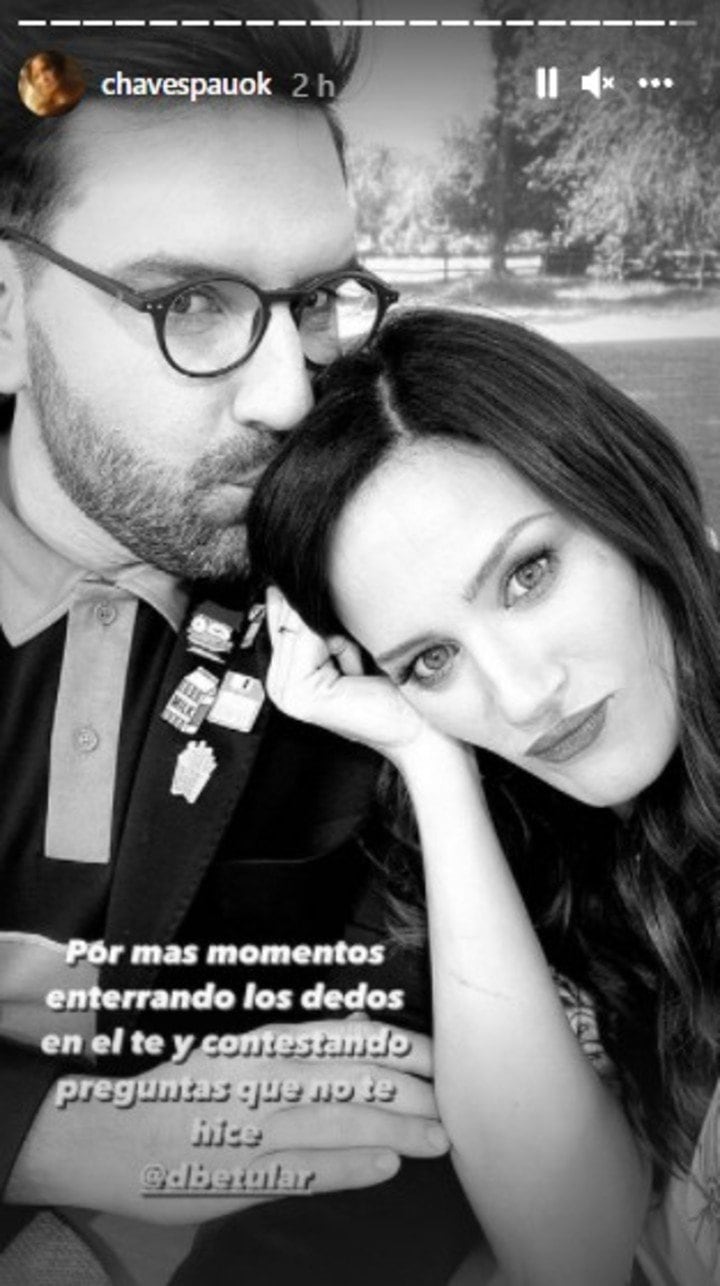 Damián Betular y Paula Chaves