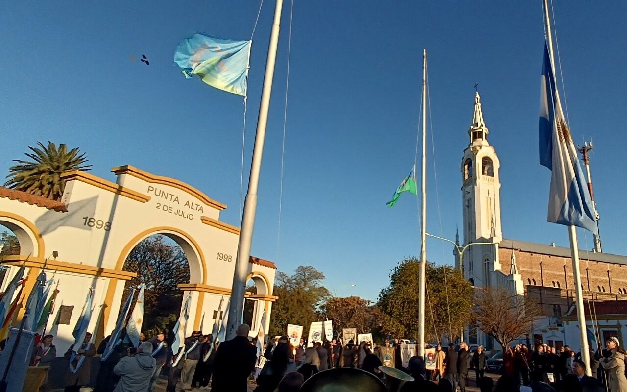 Acto por el 124 Aniversario del nacimiento de la ciudad de Punta Alta