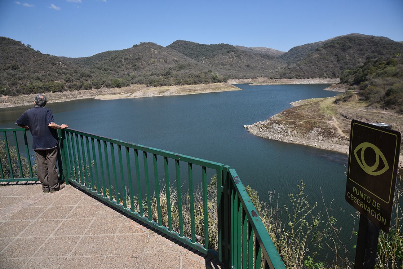 Dique La Quebrada con muy poca agua.
Foto: Pedro Castillo / La Voz