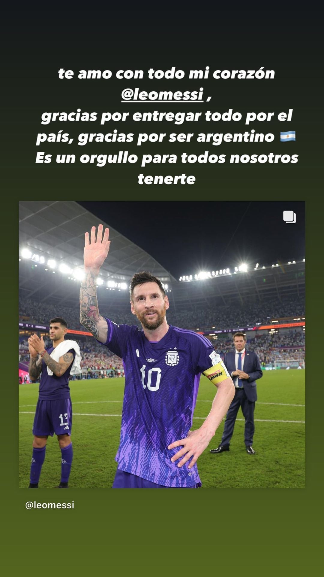 El mensaje de Bizarrap para Lionel Messi