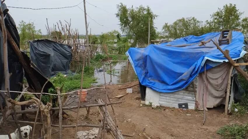 Hay 1224 evacuados en toda la provincia.