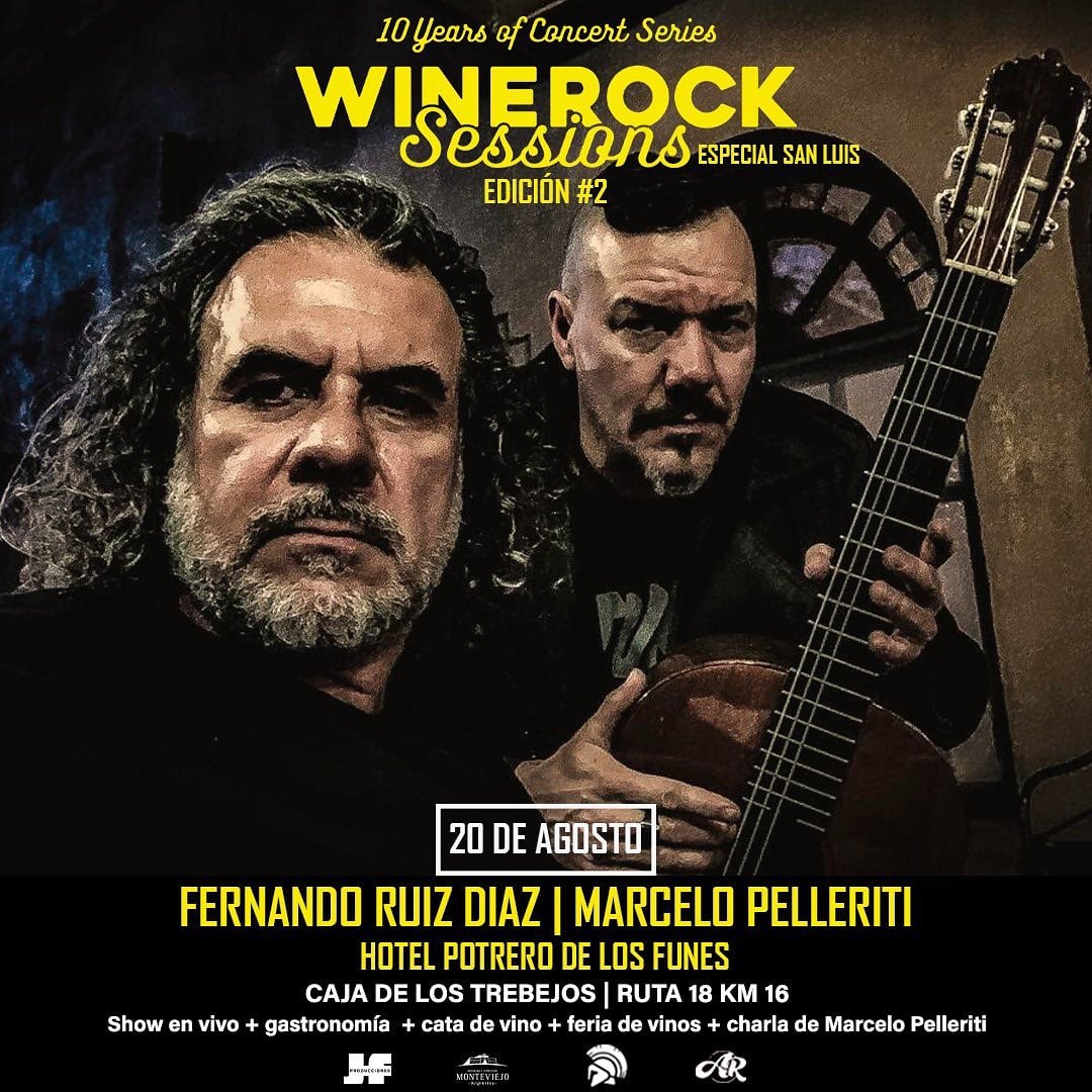 Wine Rock Sessions en San Luis.