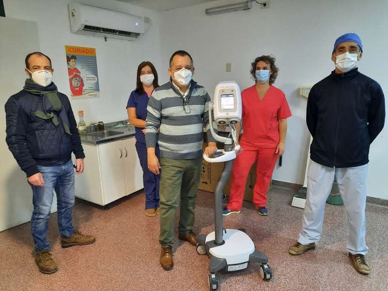 El Centro de Salud de Tres Arroyos incorporó un Inyector de Contraste único en el sur de la Provincia