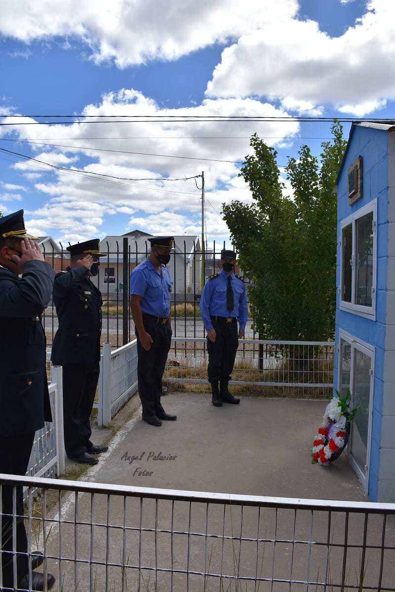 Se cumplió hoy un nuevo aniversario del fallecimiento del Comisario Jorge Alfredo Sayago, caido en cumplimiento de su deber