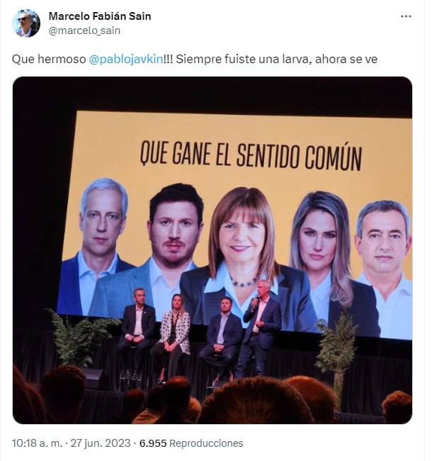 Los políticos discutieron por la seguridad en Twitter