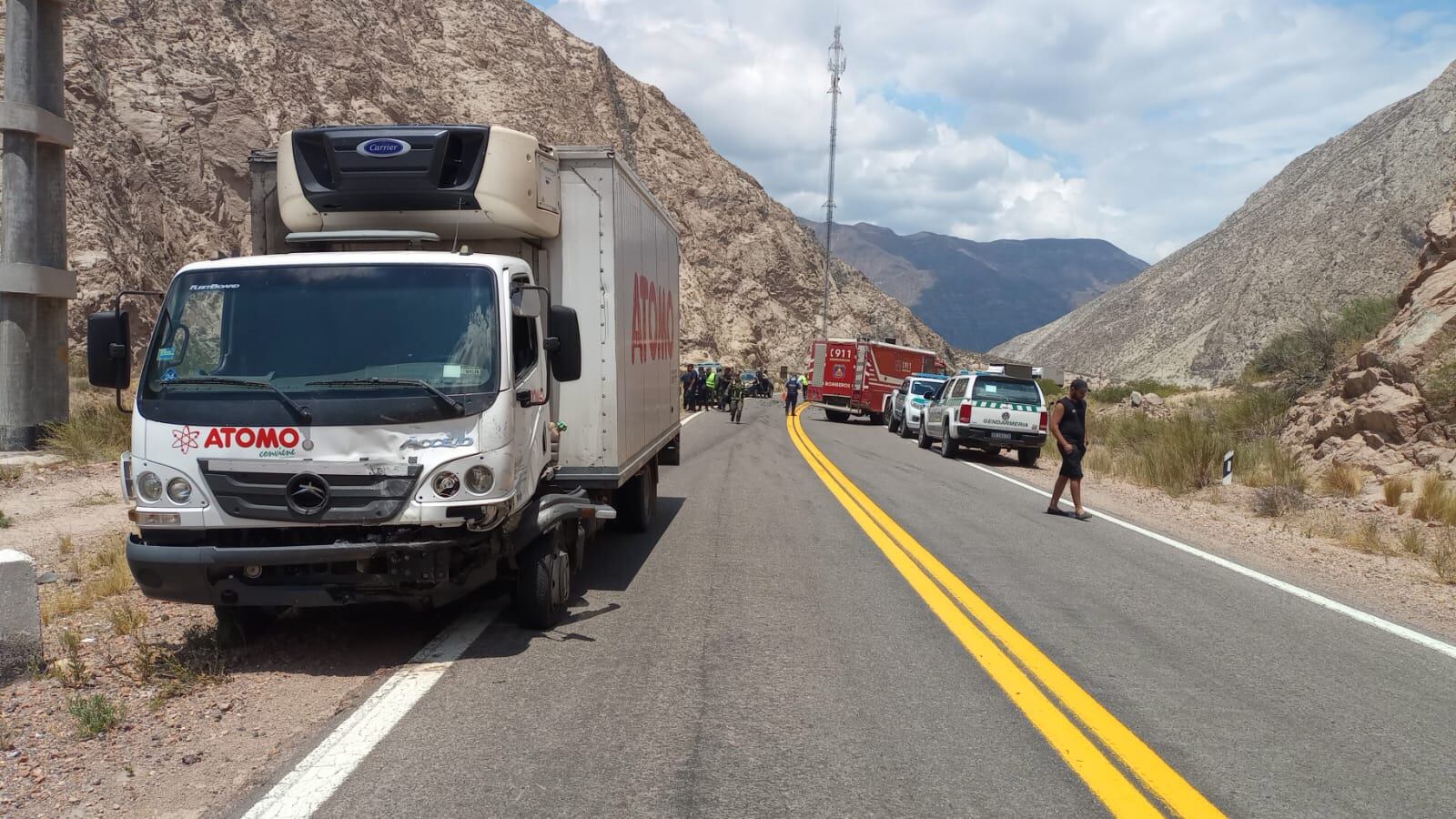 Accidente fatal en Ruta 7.