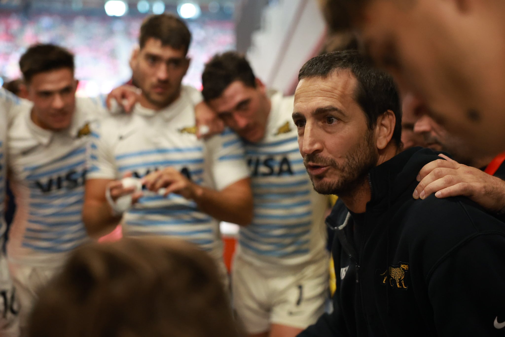 Santiago Gómez Cora, el entrenador de Los Pumas 7's. (Gentileza Prensa UAR)