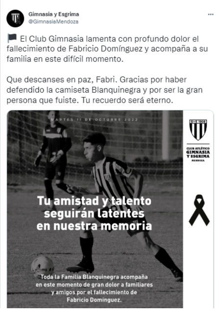 La sentida despedida del club blanquinegro.