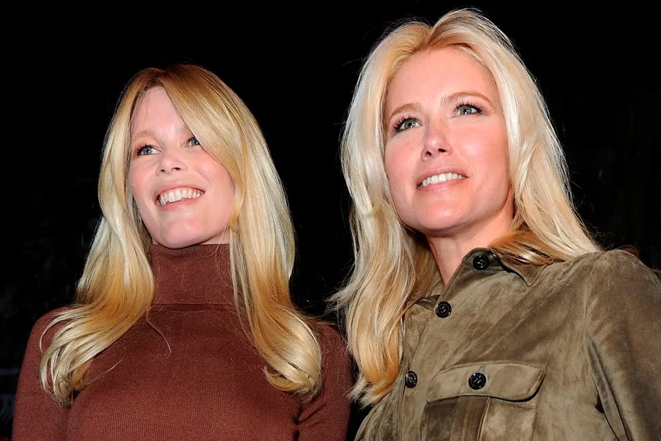 Claudia Schiffer y Valeria Mazza.