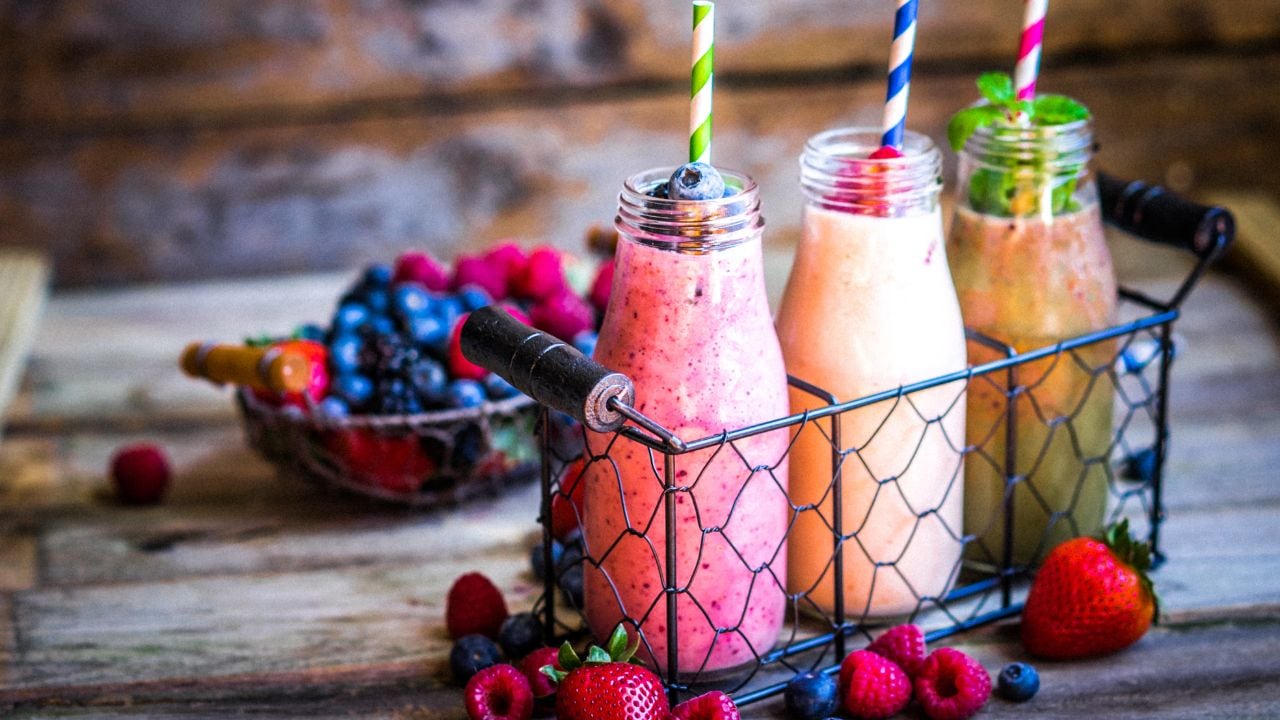 Resfrescate en el verano con estos smoothies y licuados.