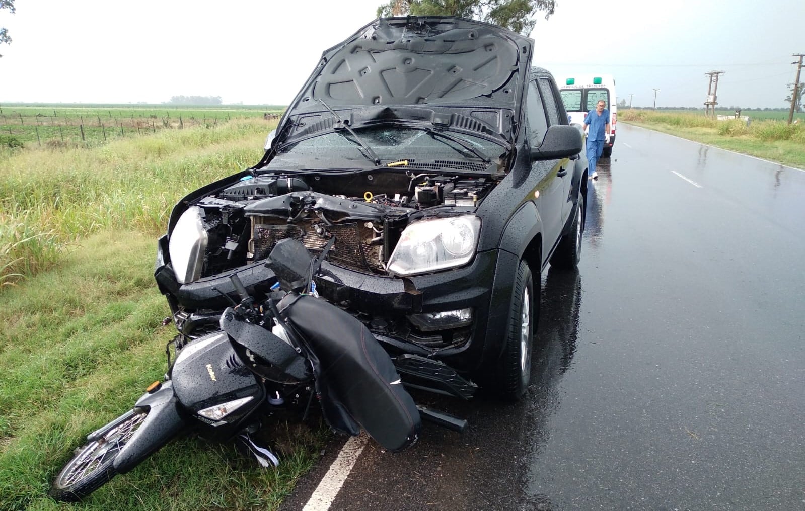 Una mujer falleció en un accidente en ruta e52