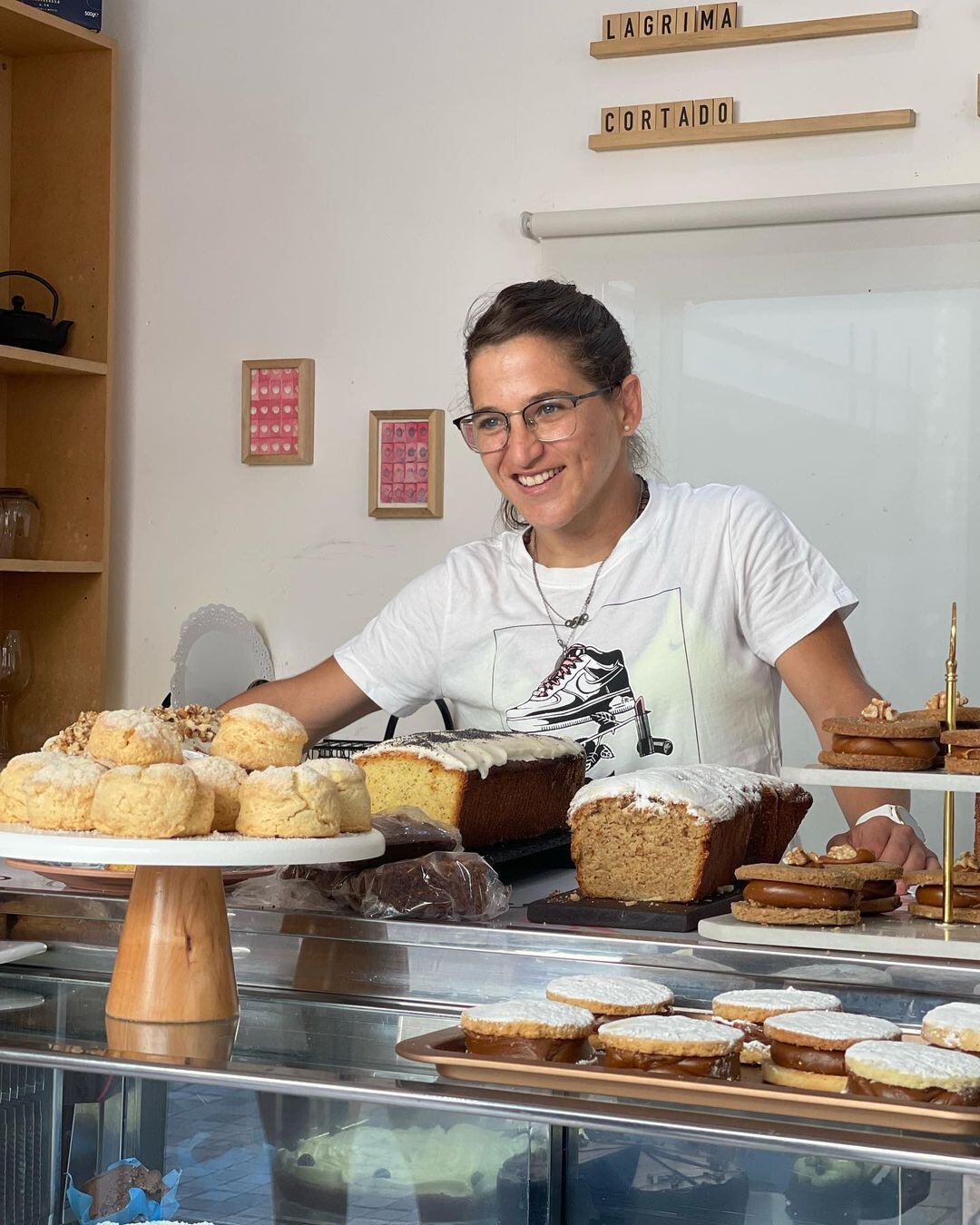 Paula está muy presente en su emprendimiento.