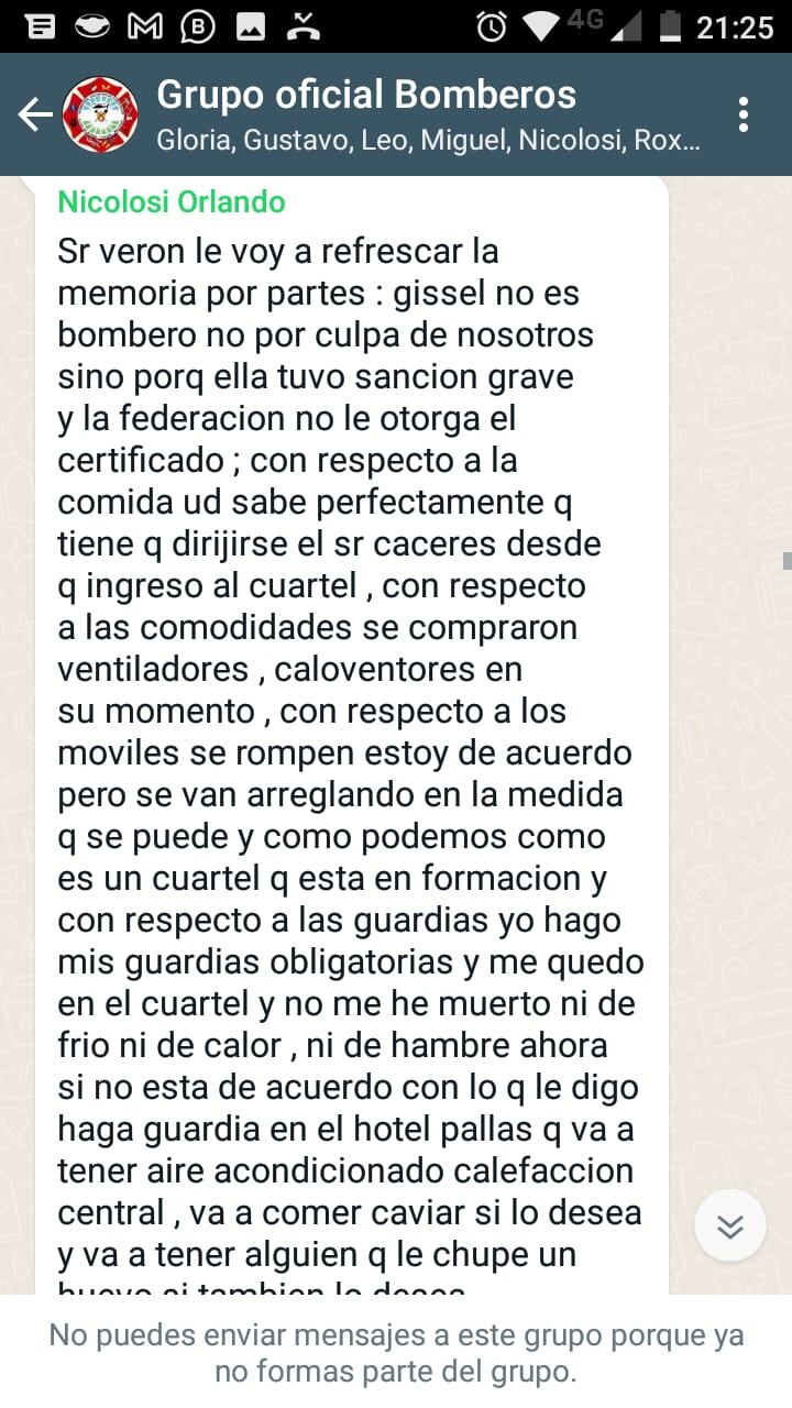 Miembros del Cuartel de Bomberos Voluntarios Forestales Costa de Araujo exigen una nueva comisión por irregularidades y malas condiciones.