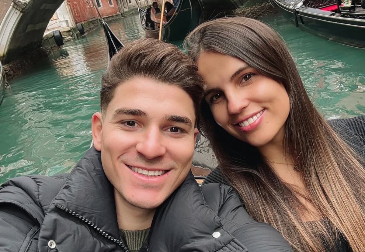 El contundente posteo de Julián Álvarez con Emilia Ferrero en medio de los rumores de crisis