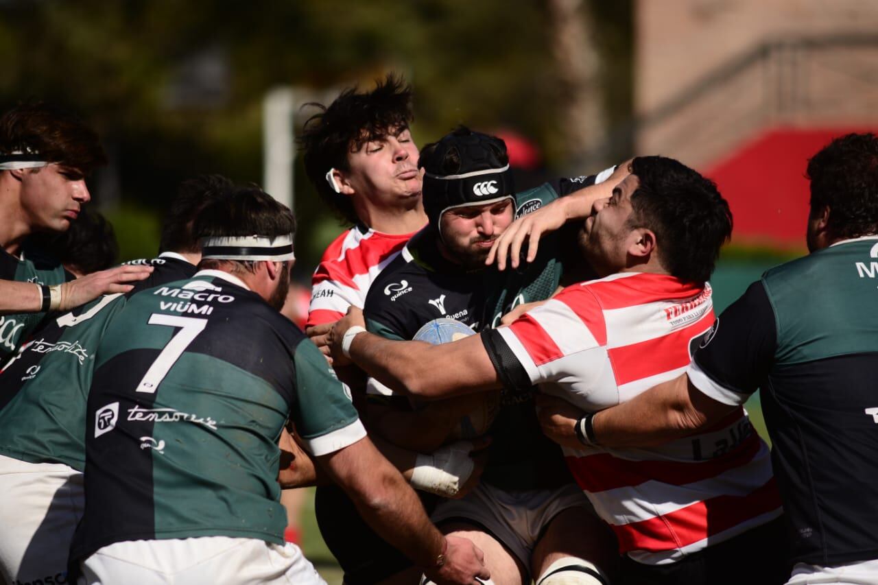 Jockey Club Córdoba y Tucumán Rugby, por la segunda fecha del Torneo del Interior A. (José Gabriel Hernández / La Voz)