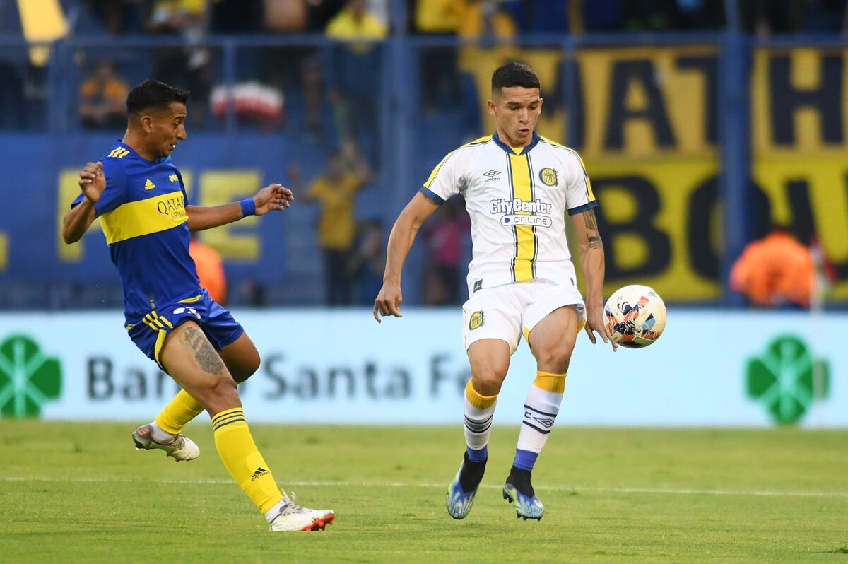 Boca peleó y derrotó por 2-1 a Rosario Central, que estuvo cerca del empate