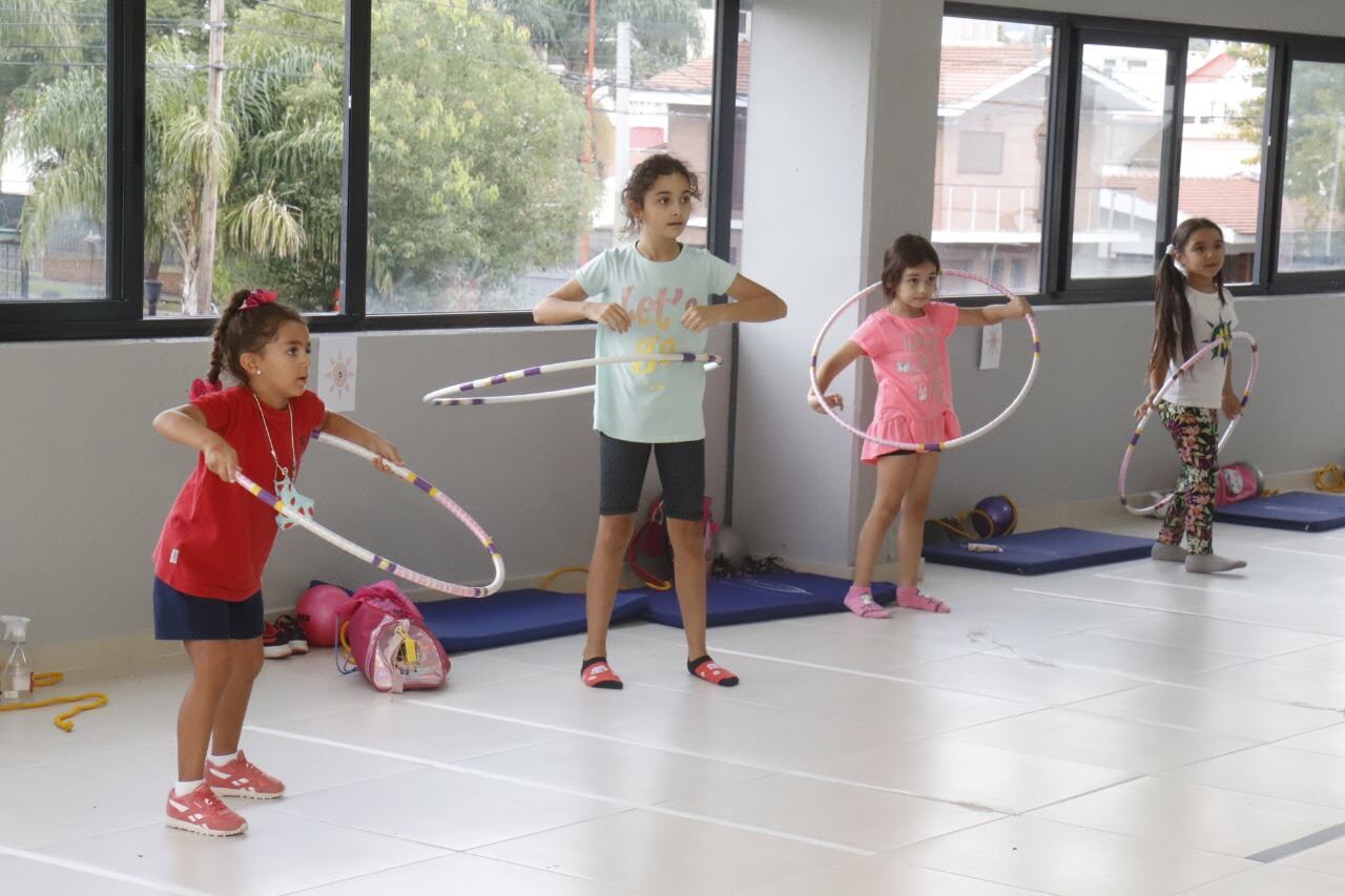 Actividad deportiva en Carlos Paz.