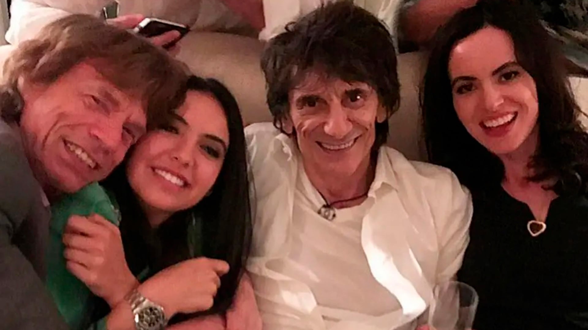 Mick Jagger y Noor