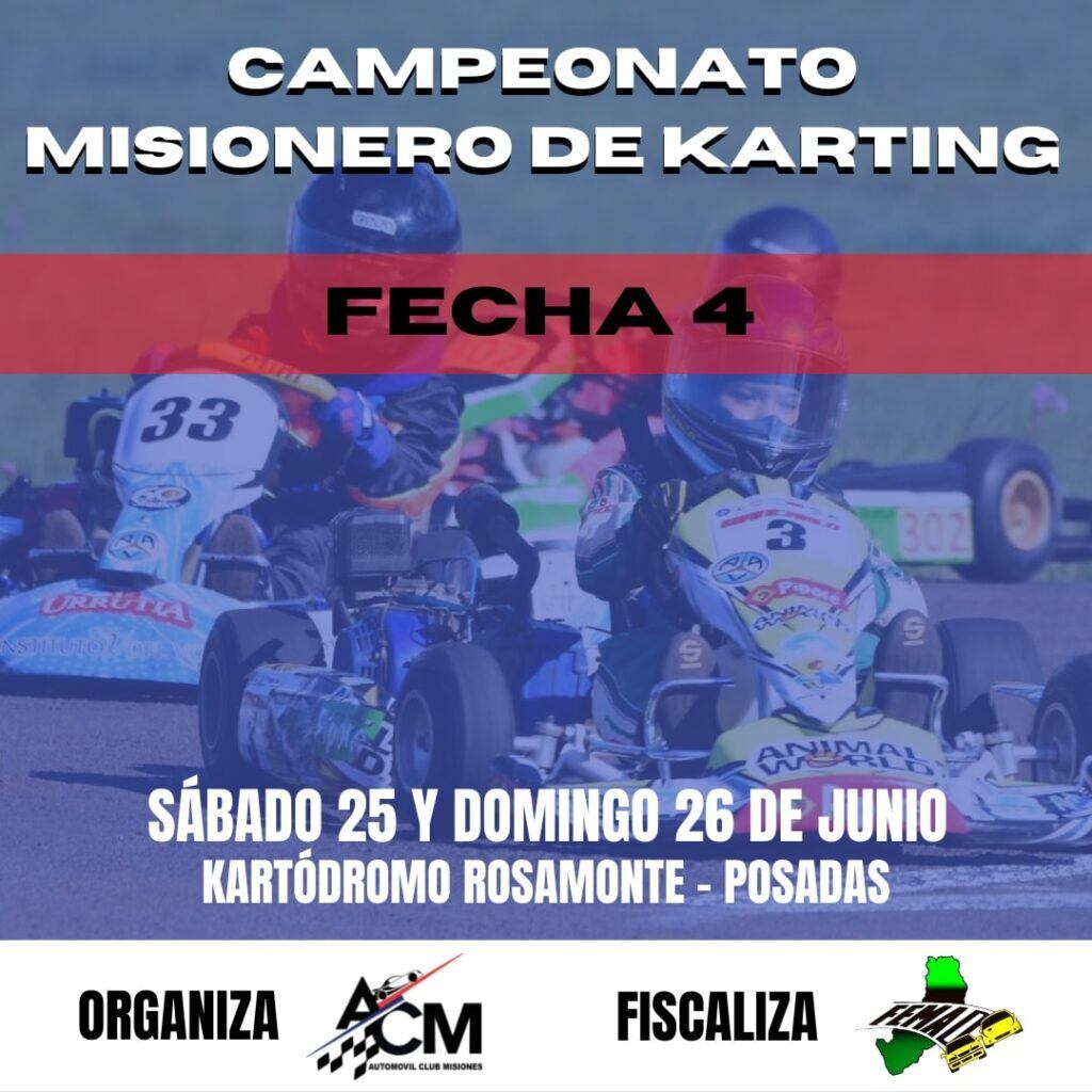 Este fin de semana vuelve el Misionero de Karting a Posadas.