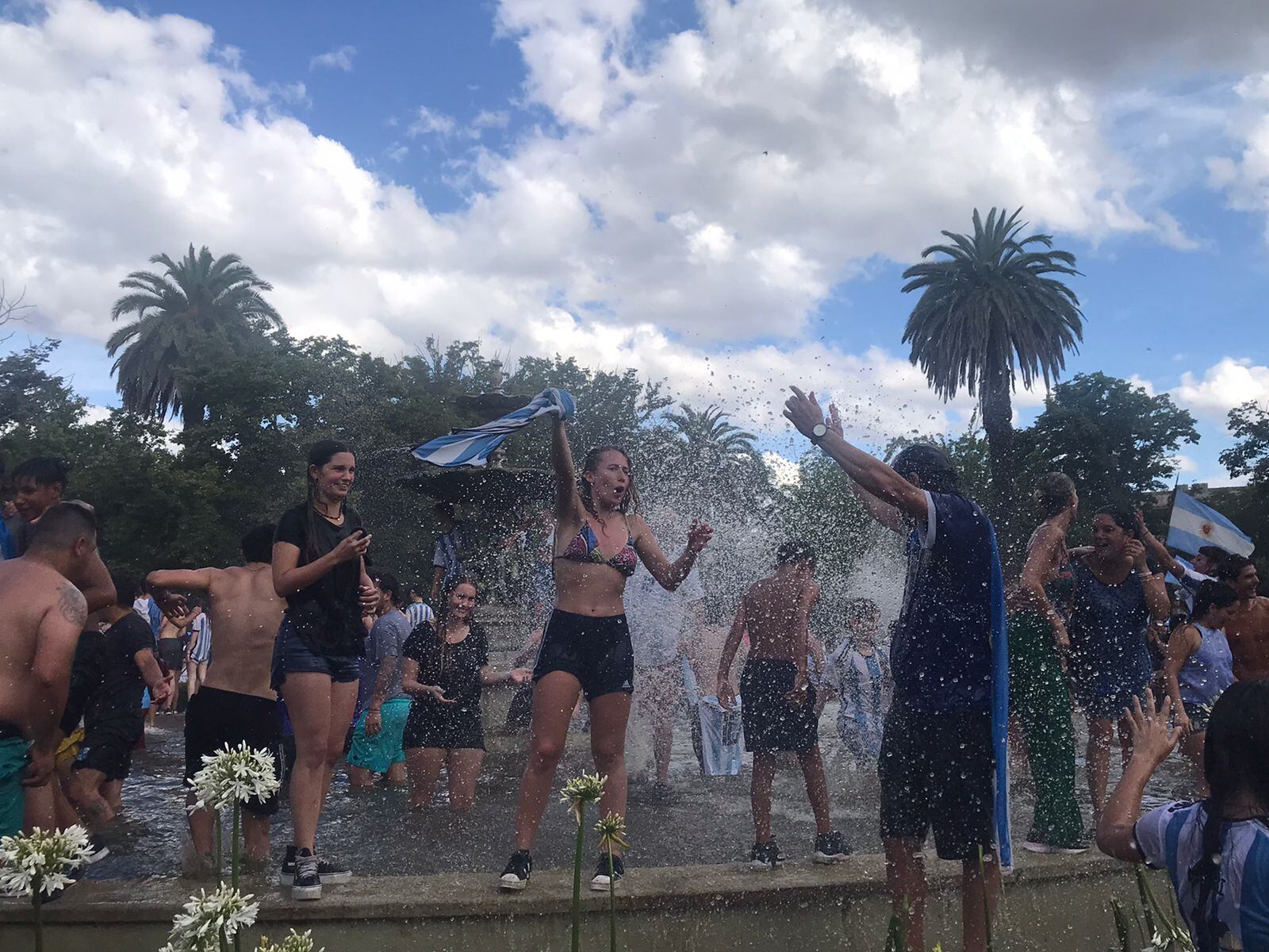 Así fueron los festejos en el centro de la ciudad