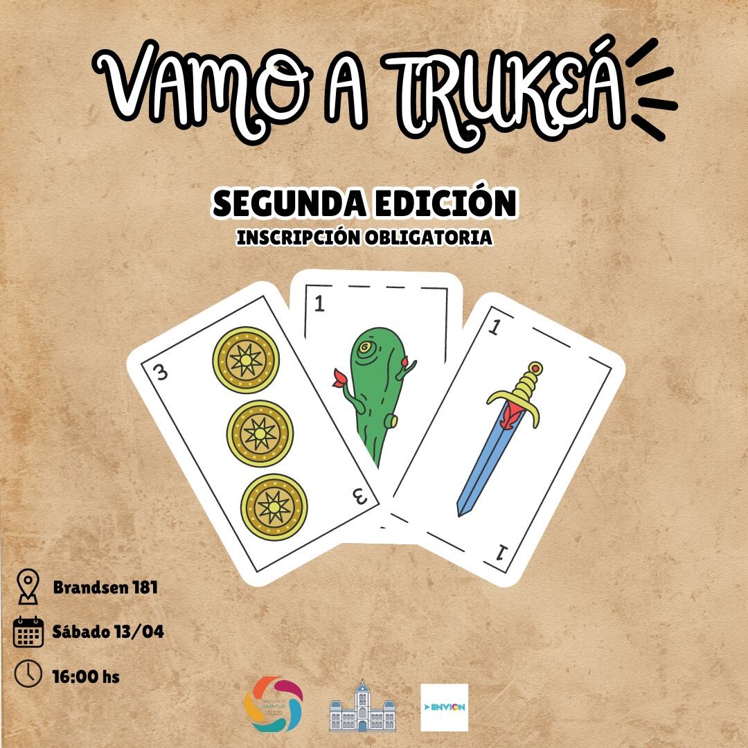 Torneo de Truco organizado por la Dirección de Políticas para la Juventud de Tres Arroyos