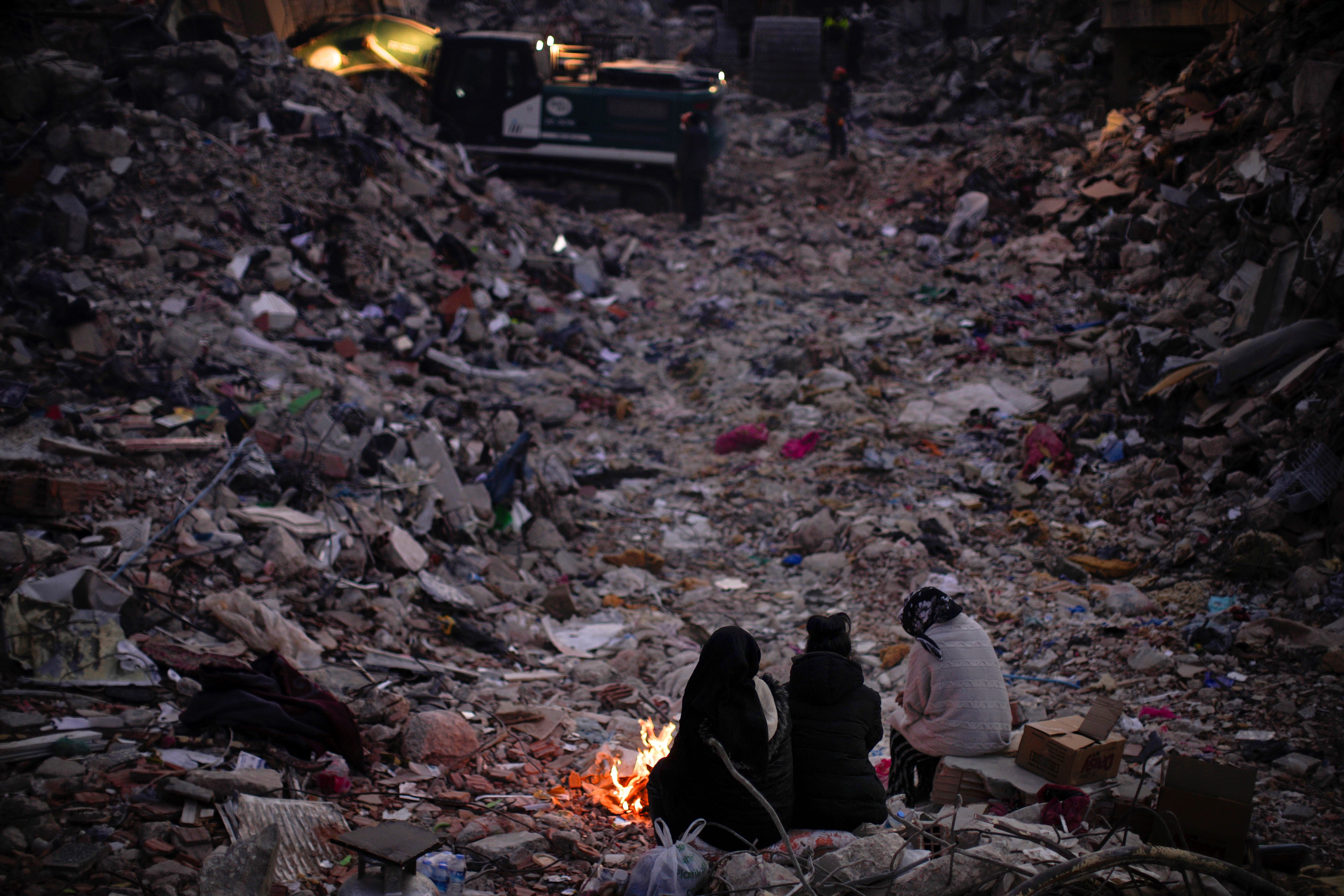 Devastación en Turquía. (AP/Francisco Seco)