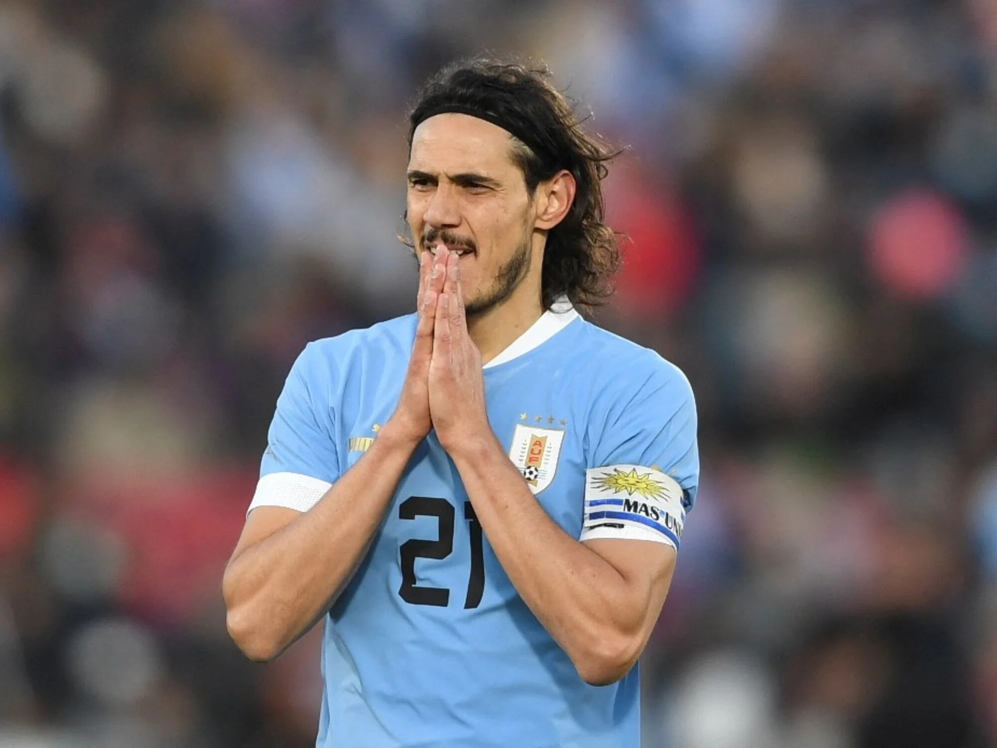 Edinson Cavani no jugará en Boca